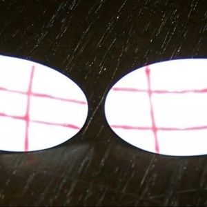 Super Trendy Pink & White
Checked Pierced Earrings